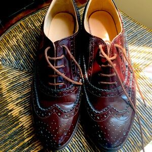 Classic Brown Leather Men's Brogues